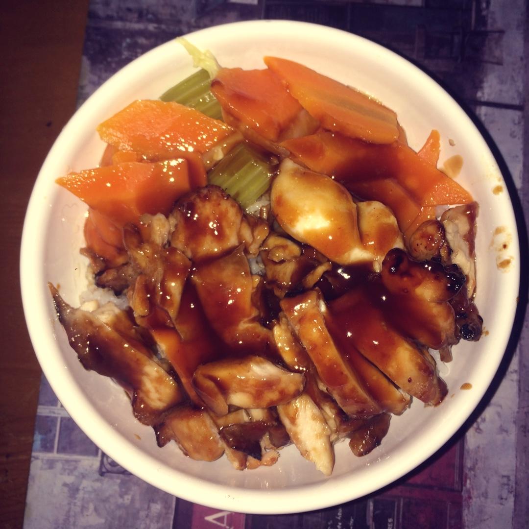 照烧鸡腿饭