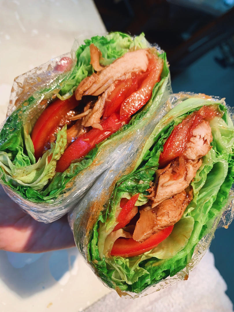 月瘦10斤关晓彤三明治