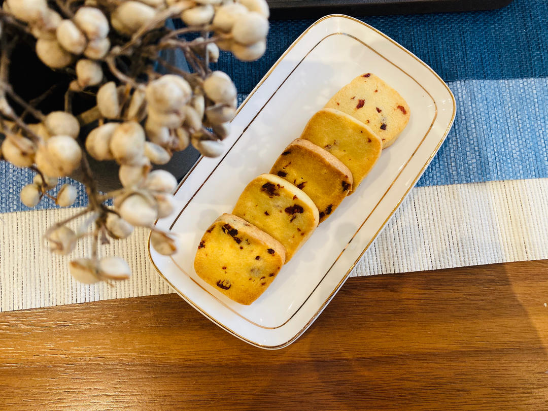 蔓越莓饼干（无需打发）