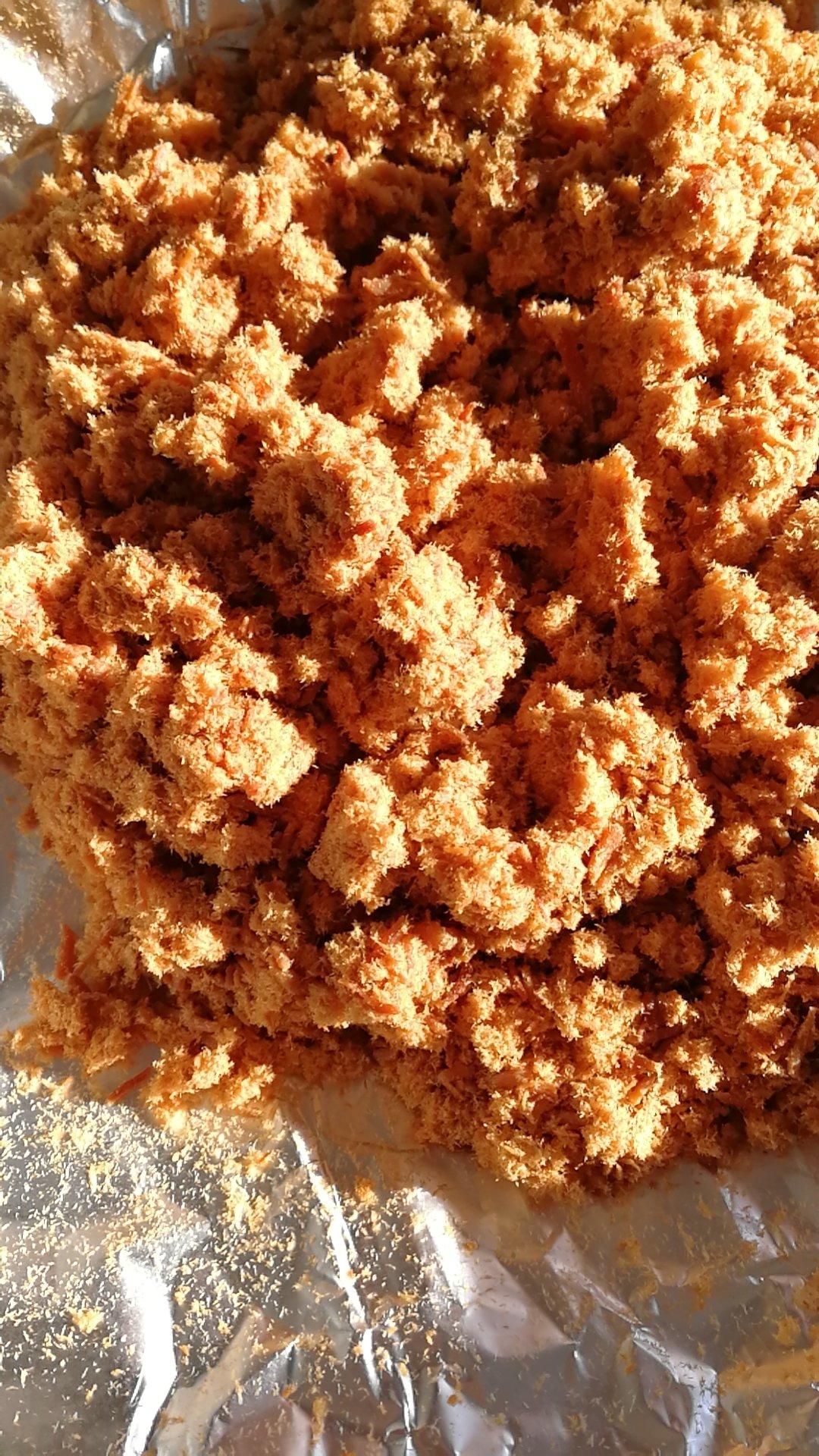 自制肉松_面包机版