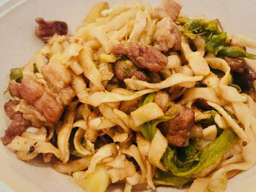 豆角焖面