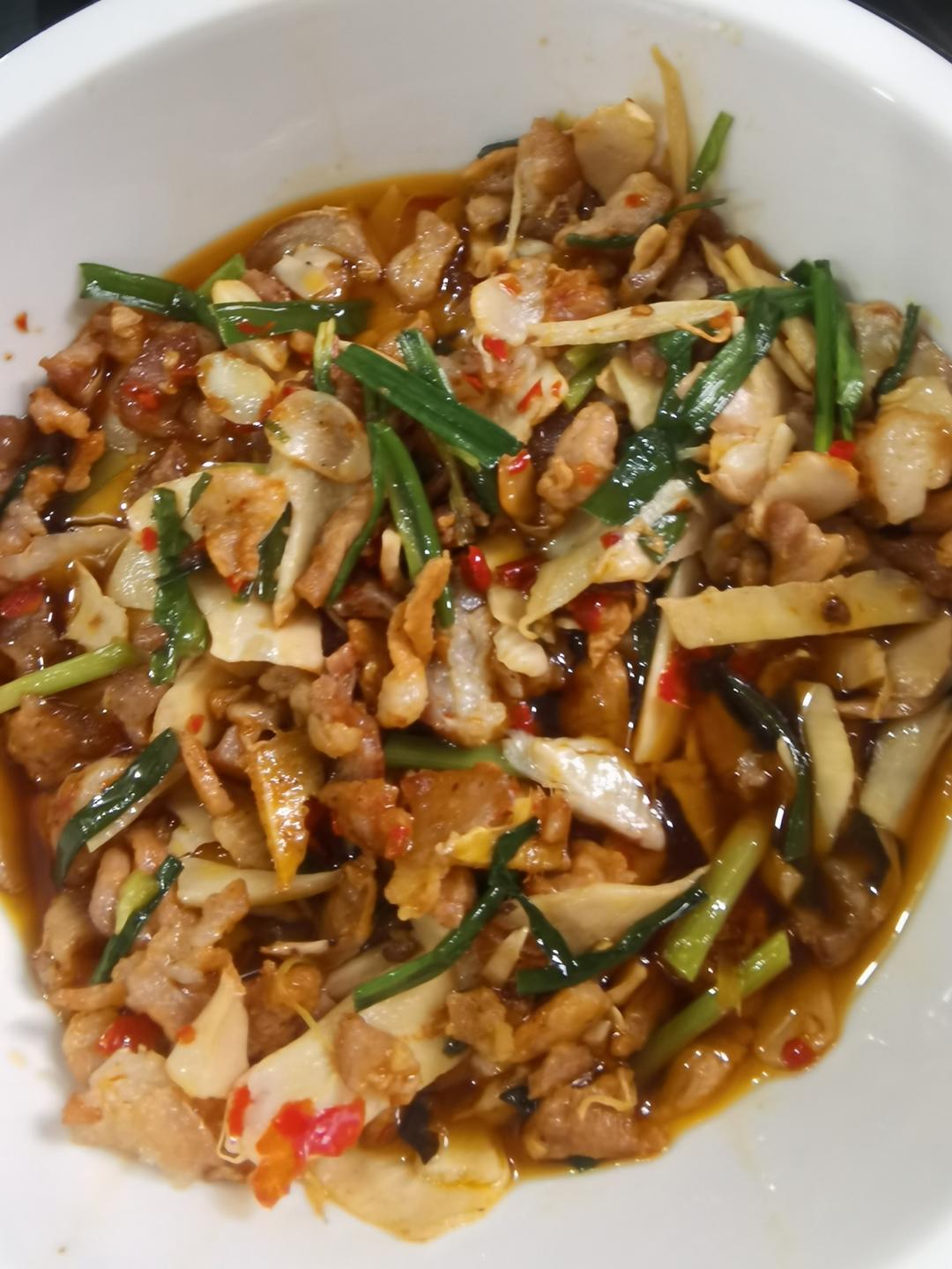 特别香的水笋炒肉
