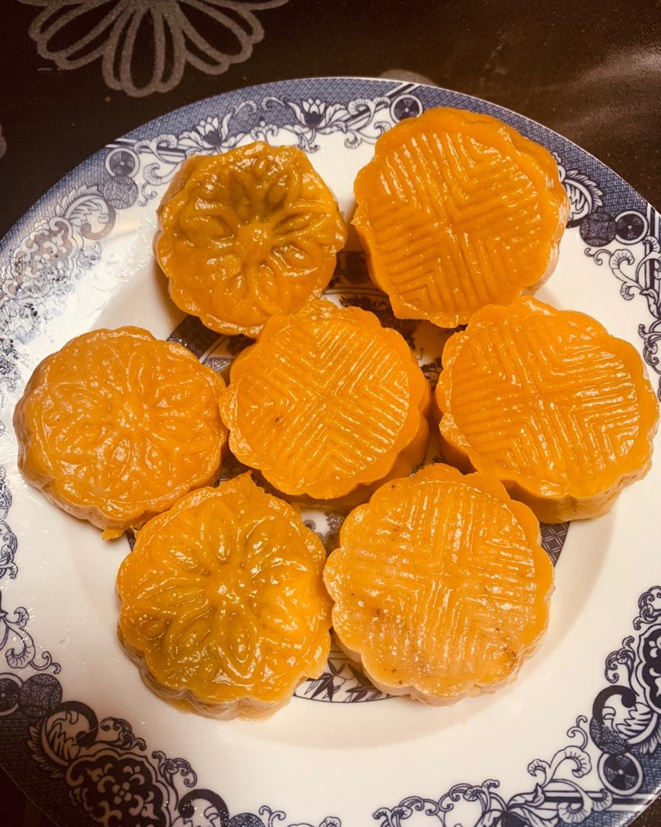 简单又好吃的南瓜山药糕