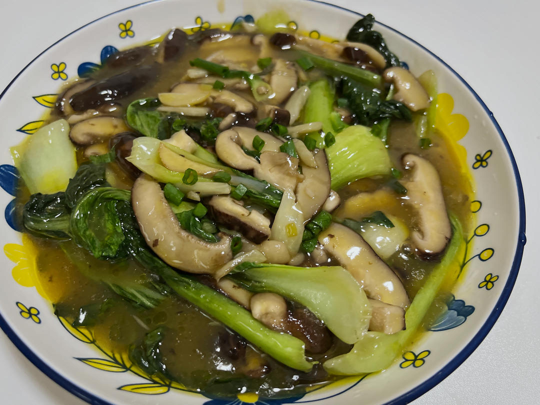 香菇油菜（简单快手）