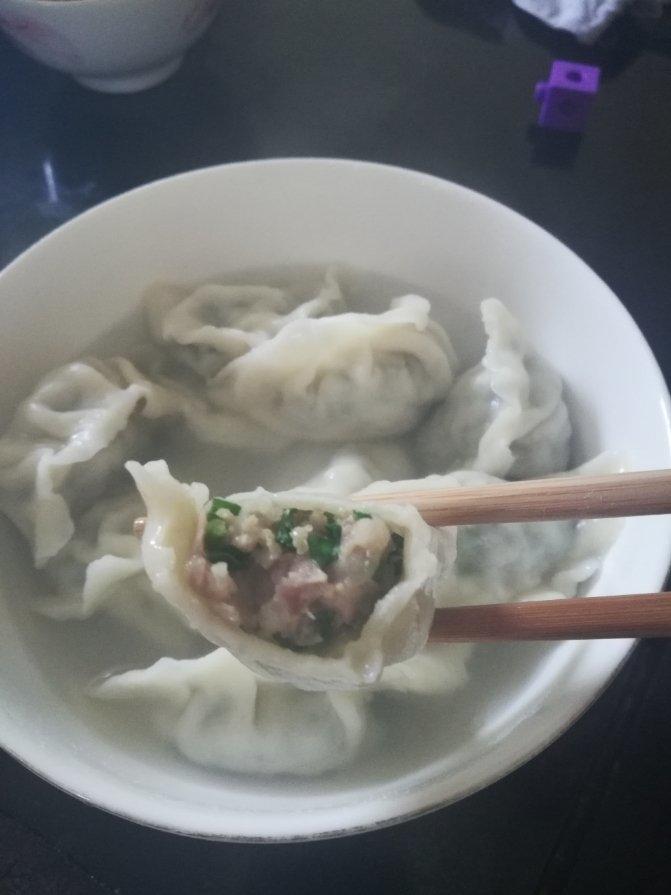 菠菜汁水饺