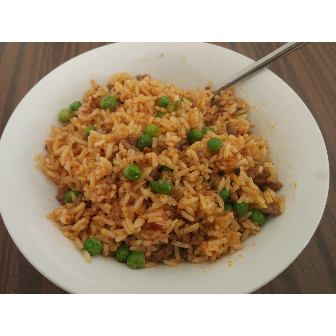 酱油素炒饭
