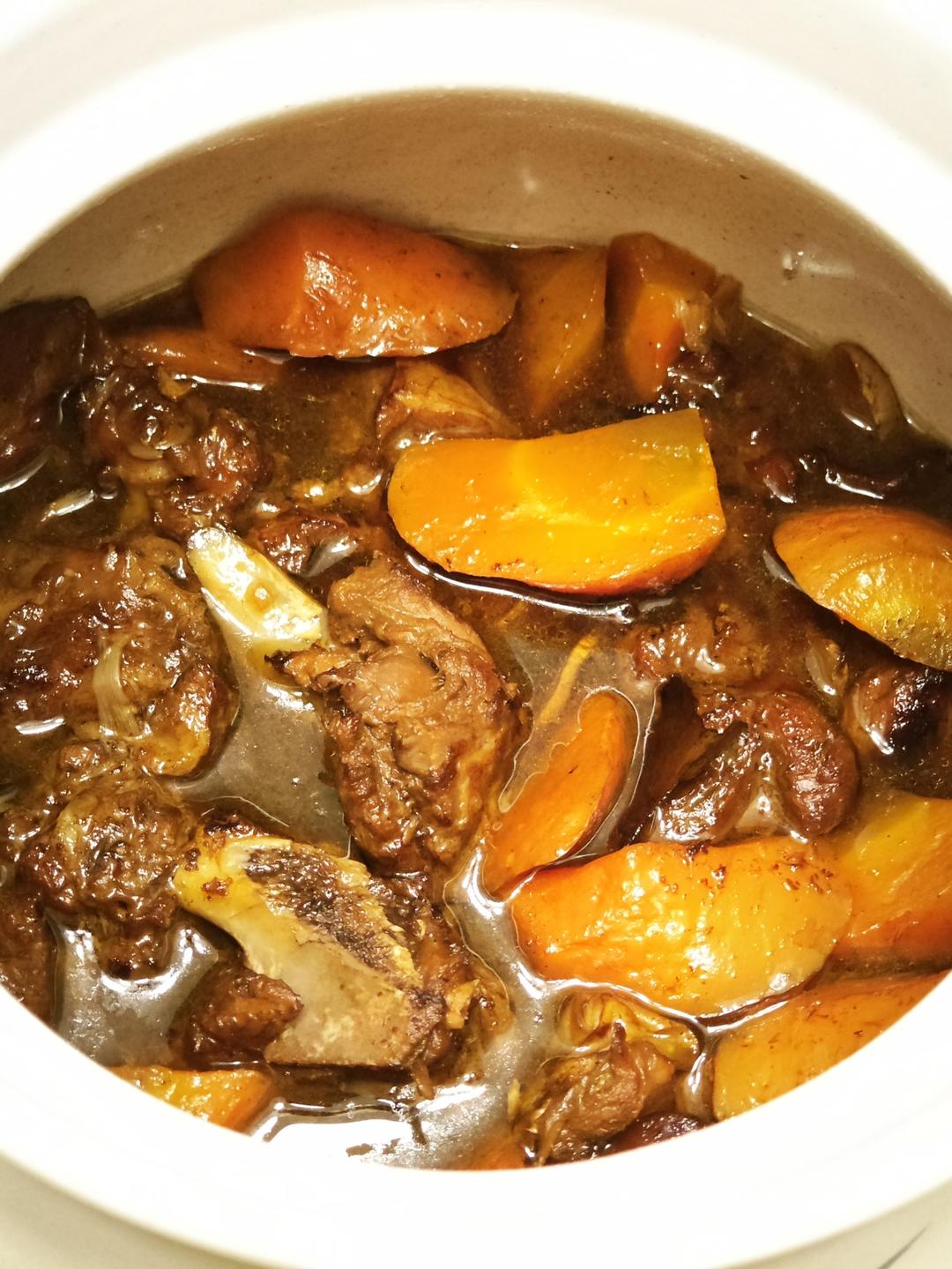 红烧羊肉萝卜