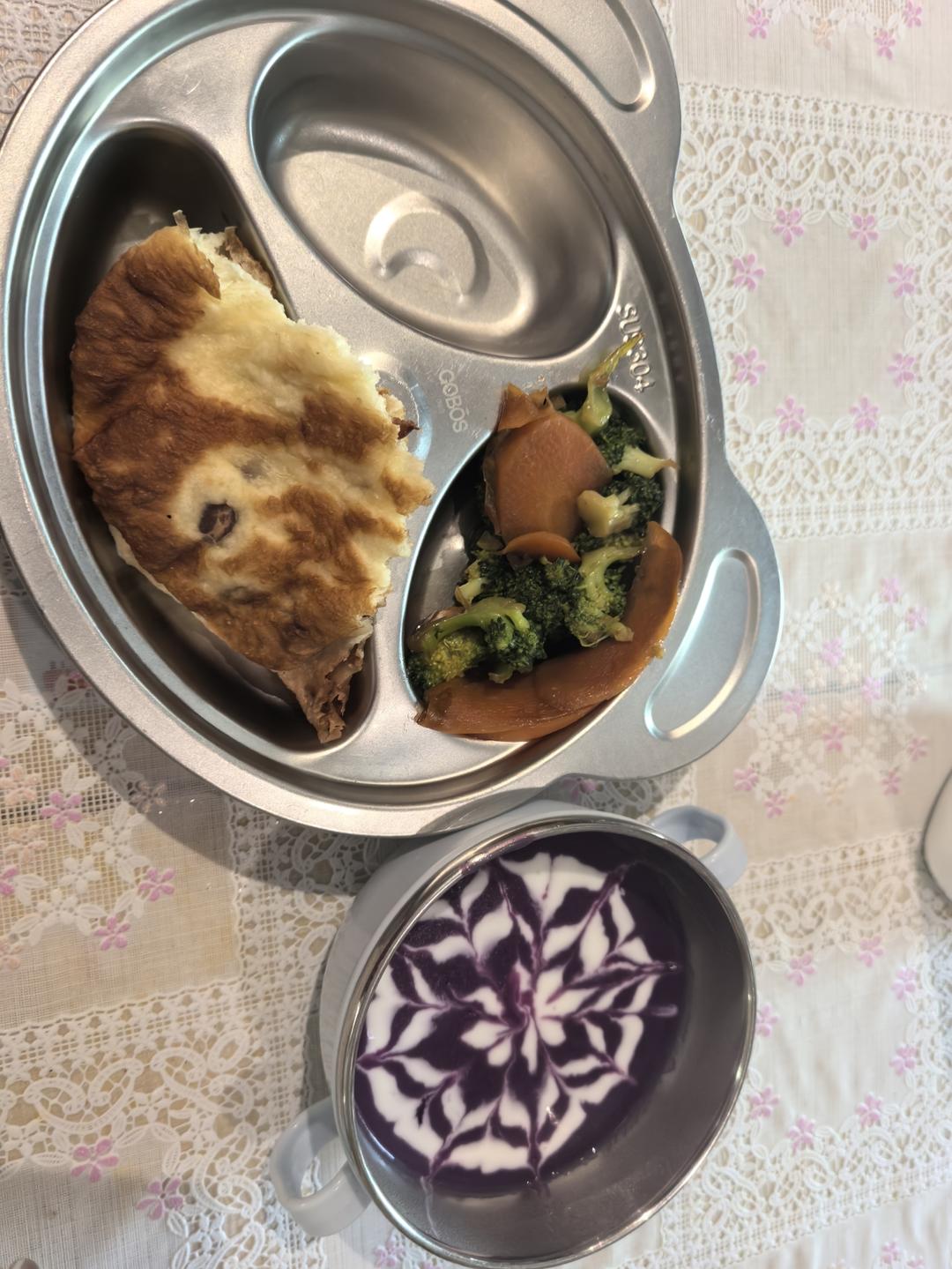 拉花米糊