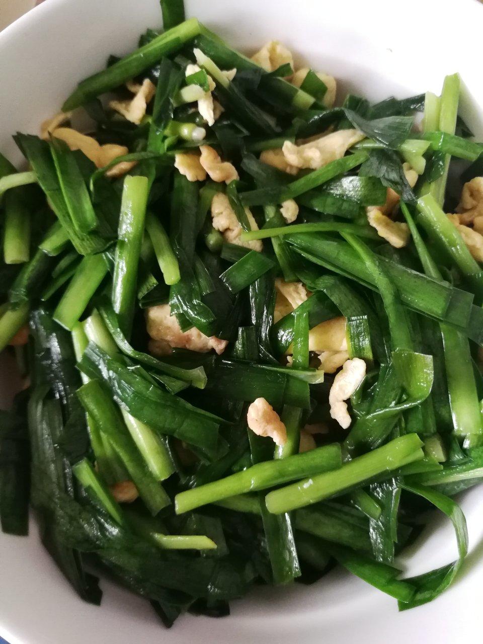 韭菜炒鸡蛋