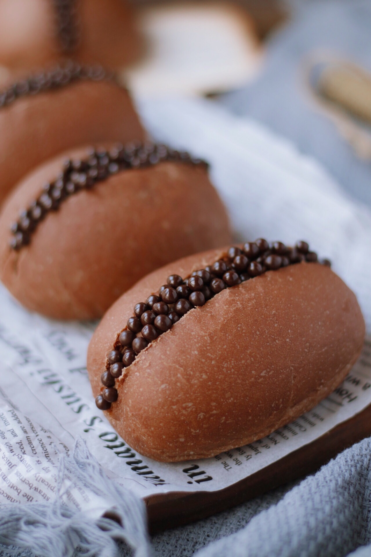 东京超人气🔥｜巧克力脆脆日式面包的做法 步骤20