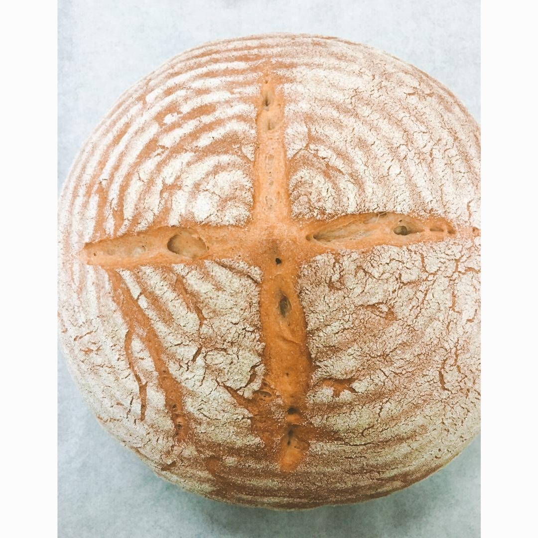 「欧包」经典英式布鲁姆面包 English bloomer
