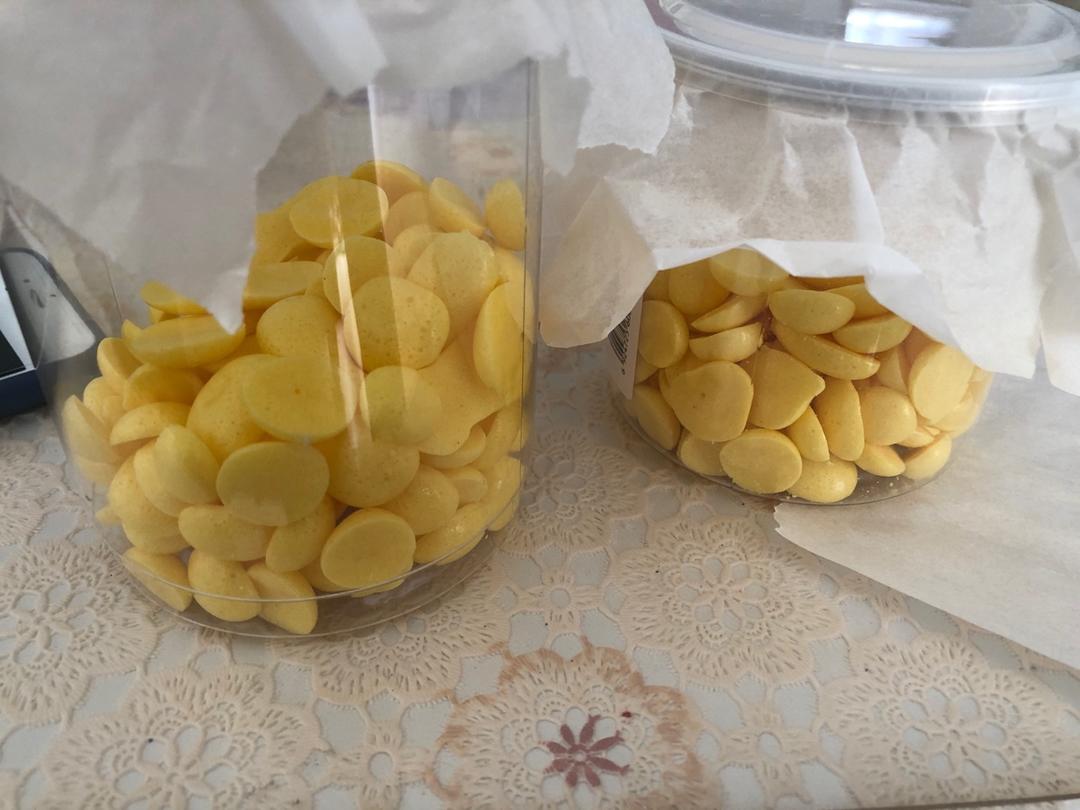 宝宝辅食系列～蛋黄溶豆