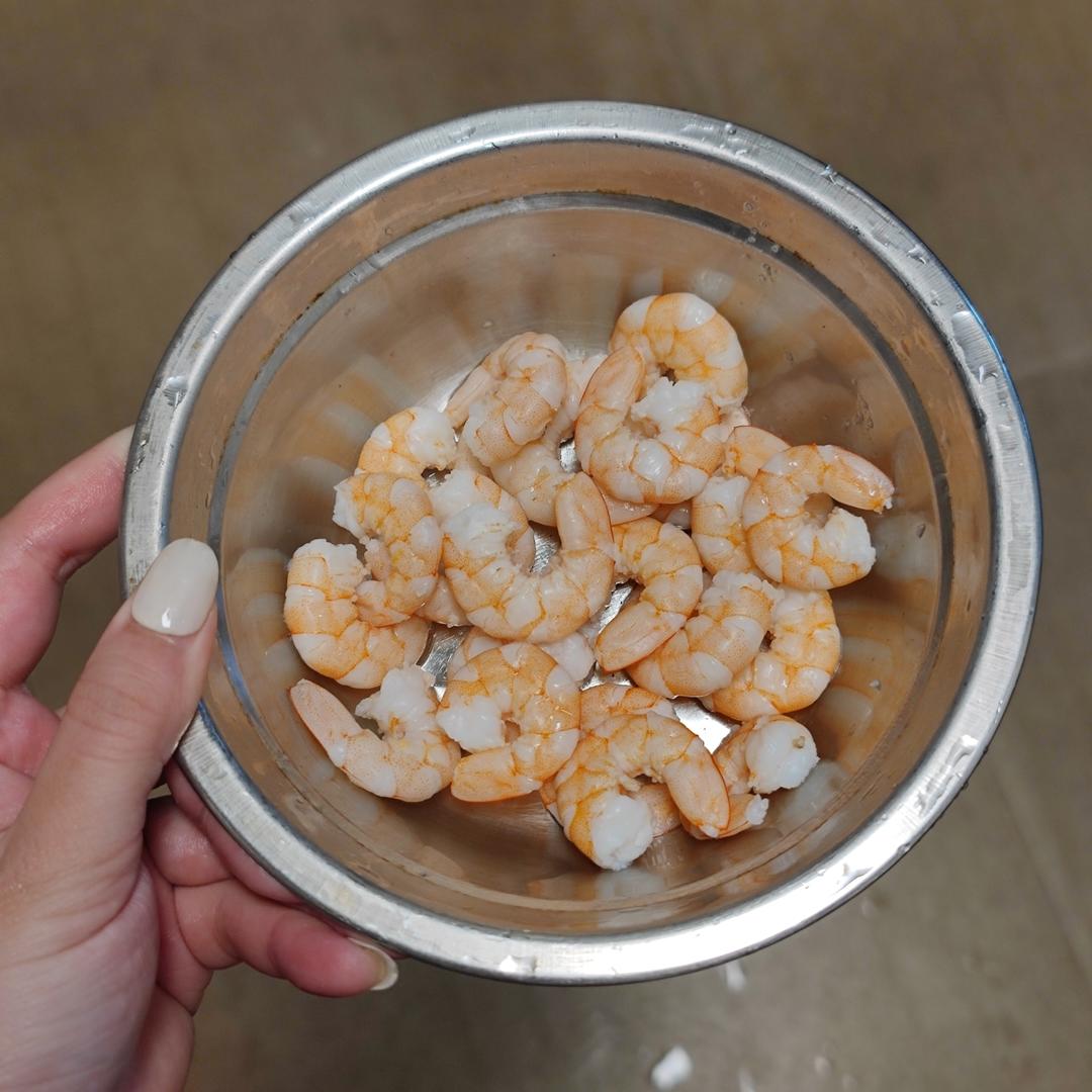最简单的白灼虾（水煮）盐水基尾虾