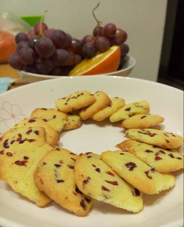 蔓越莓饼干 蔓越莓曲奇