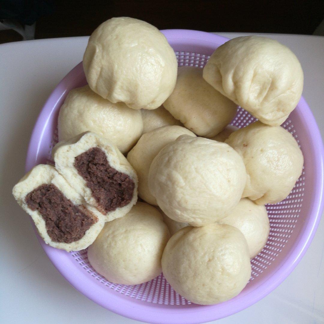 奶香豆沙包