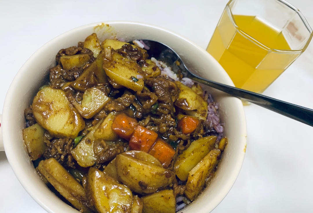 土豆肥牛