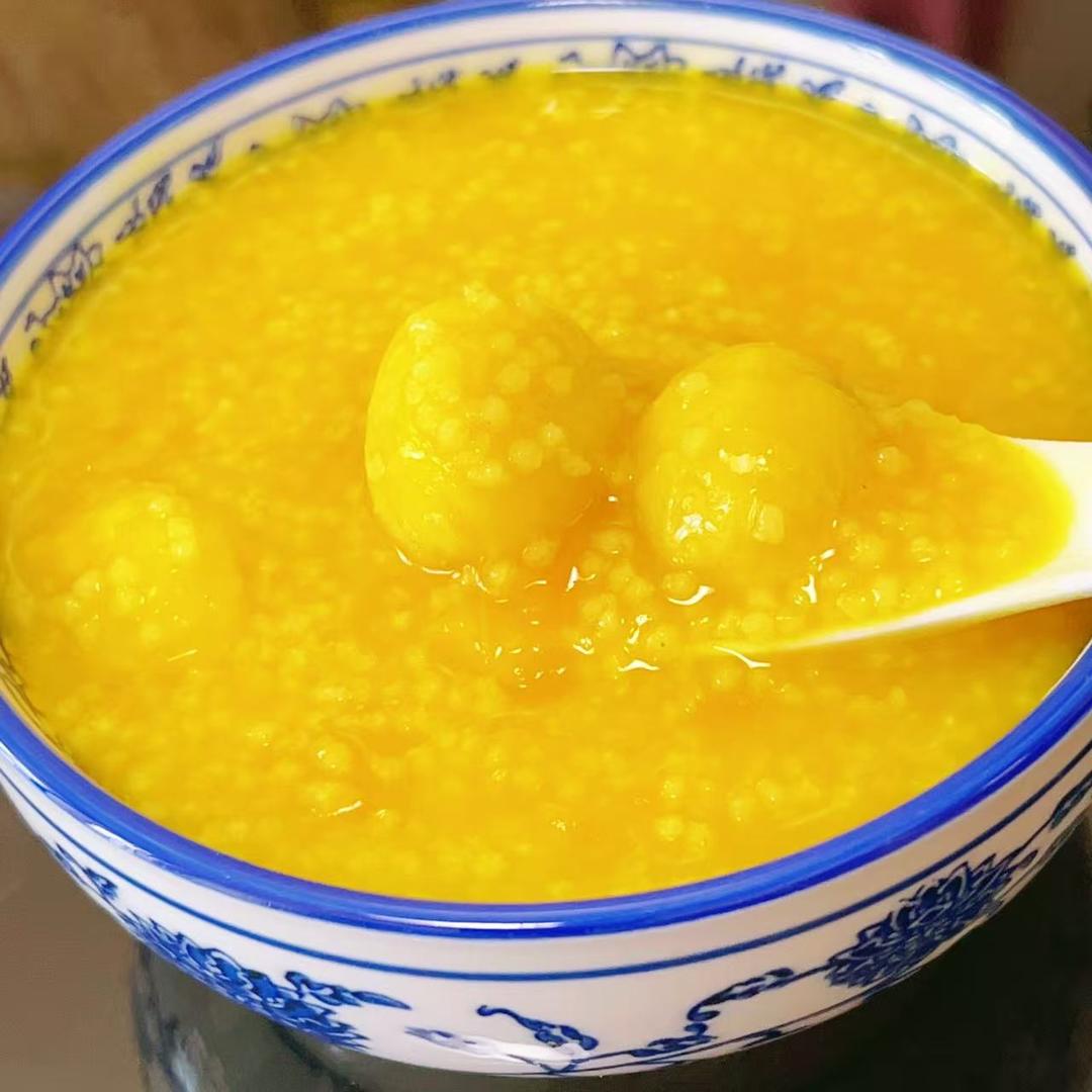 板栗南瓜小米粥