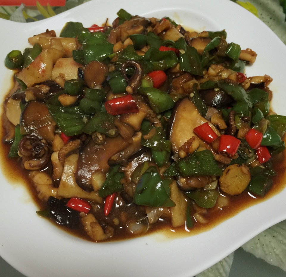 八爪鱼爆蘑菇