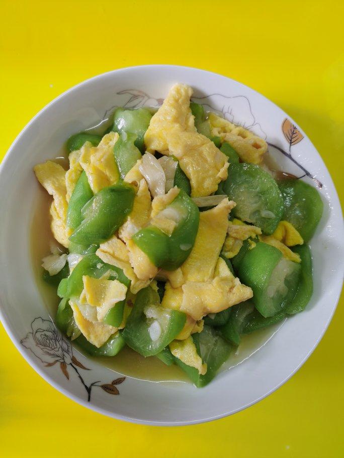 丝瓜炒鸡蛋
