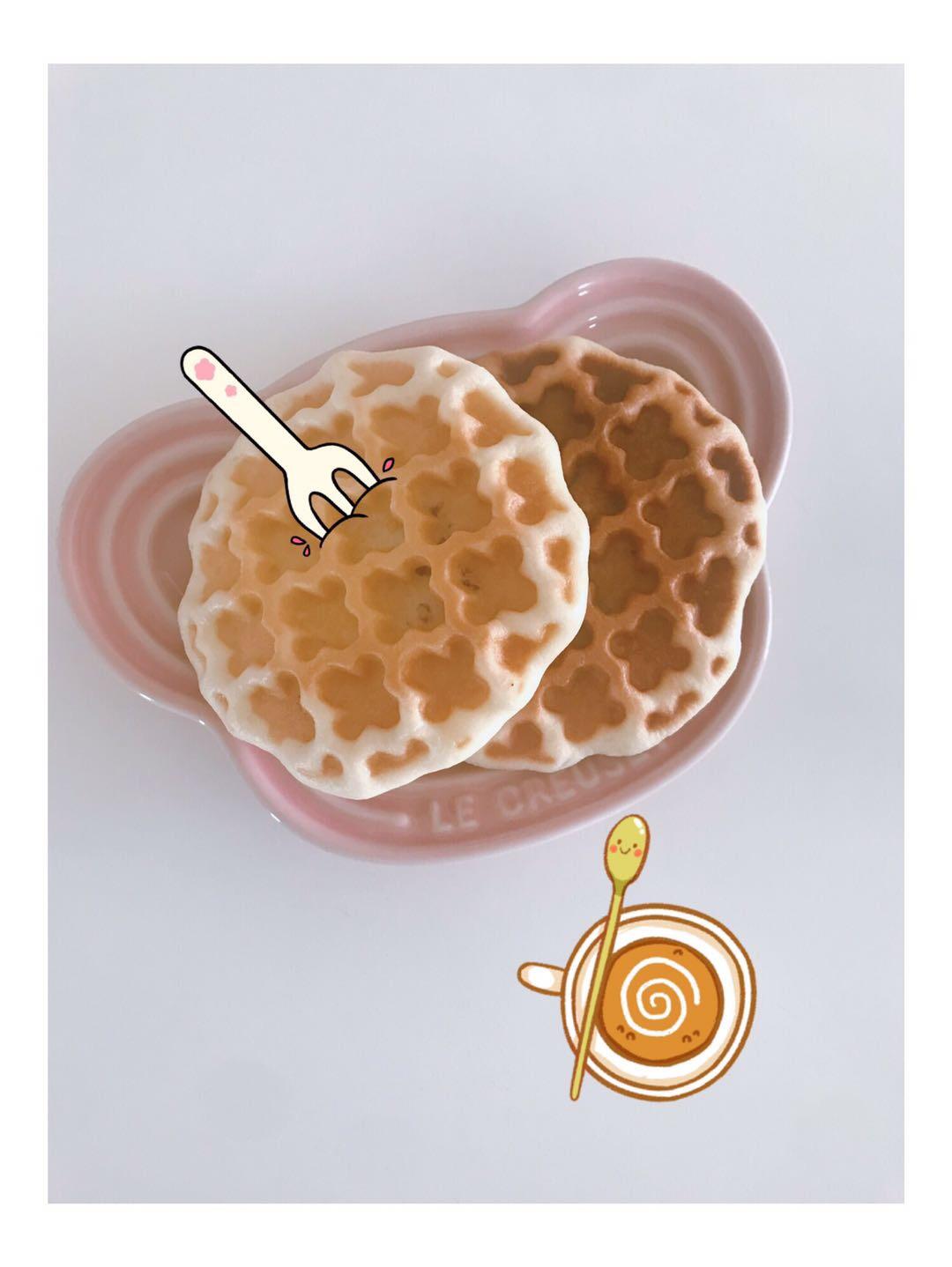 紫米华夫饼