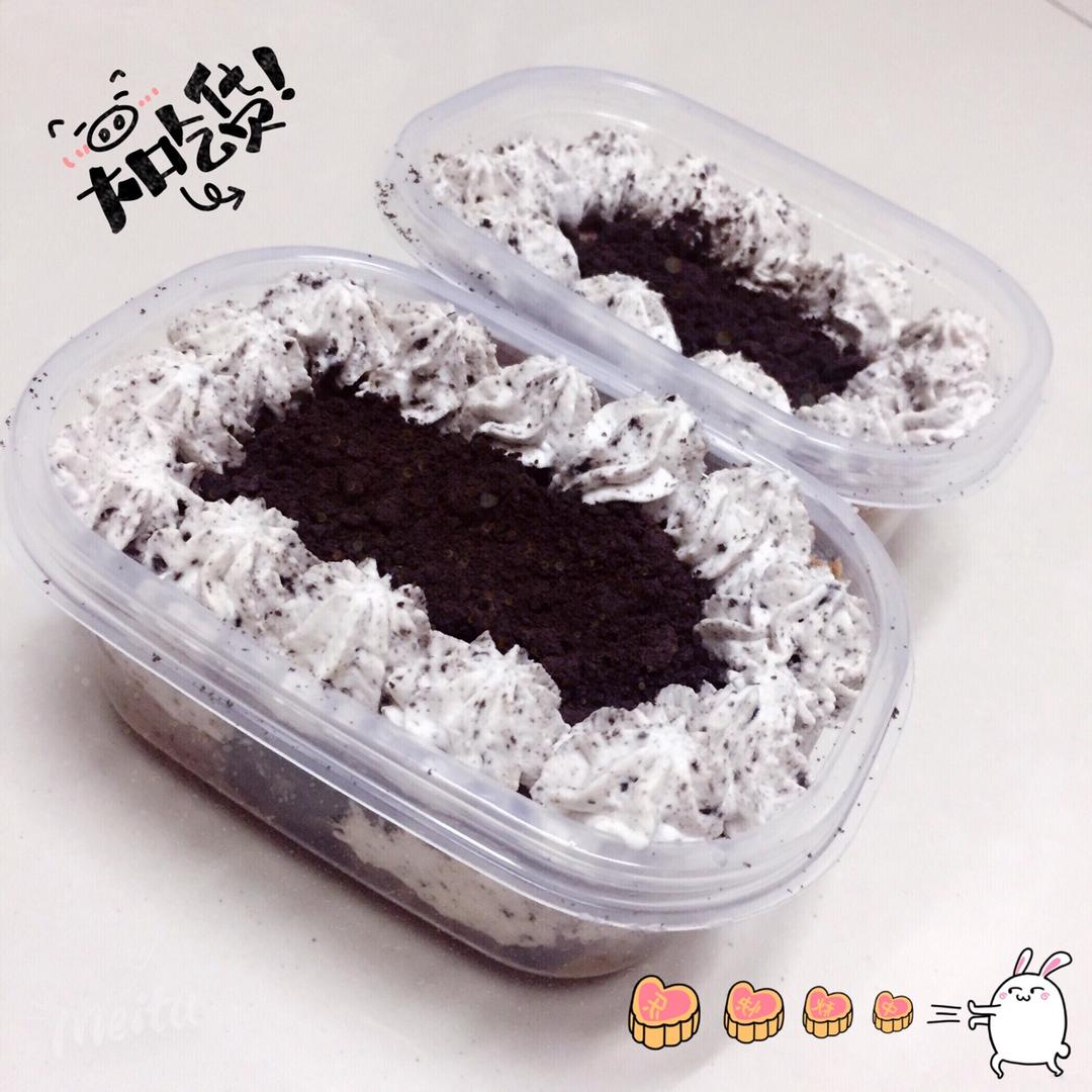 好吃到流泪的奥利奥咸奶油盒子蛋糕