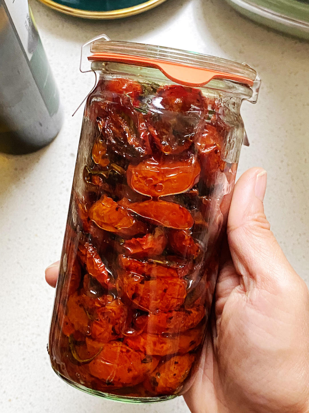有点不一样的油浸小蕃茄--烤箱做法