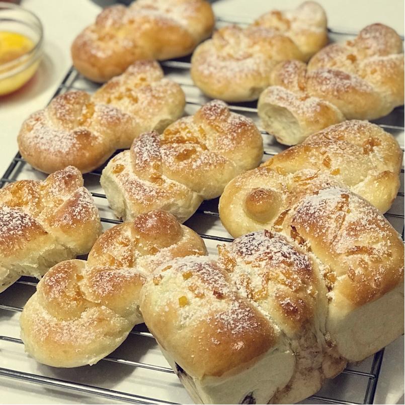 北海道中种花式小面包