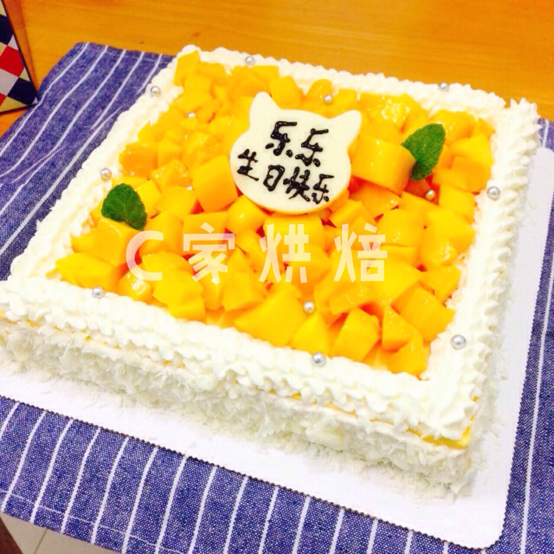 《Tinrry下午茶》教你做芒果流心慕斯（6寸配方）