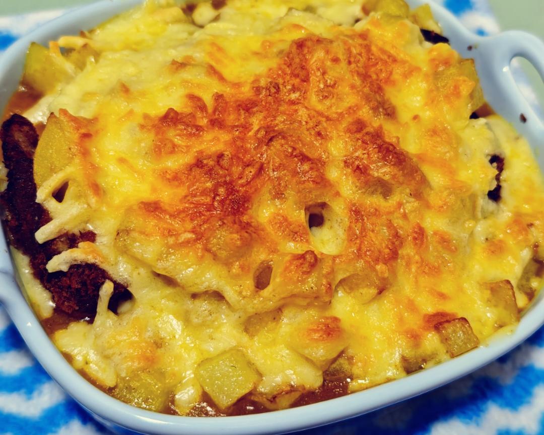 懒人咖喱芝士猪排饭