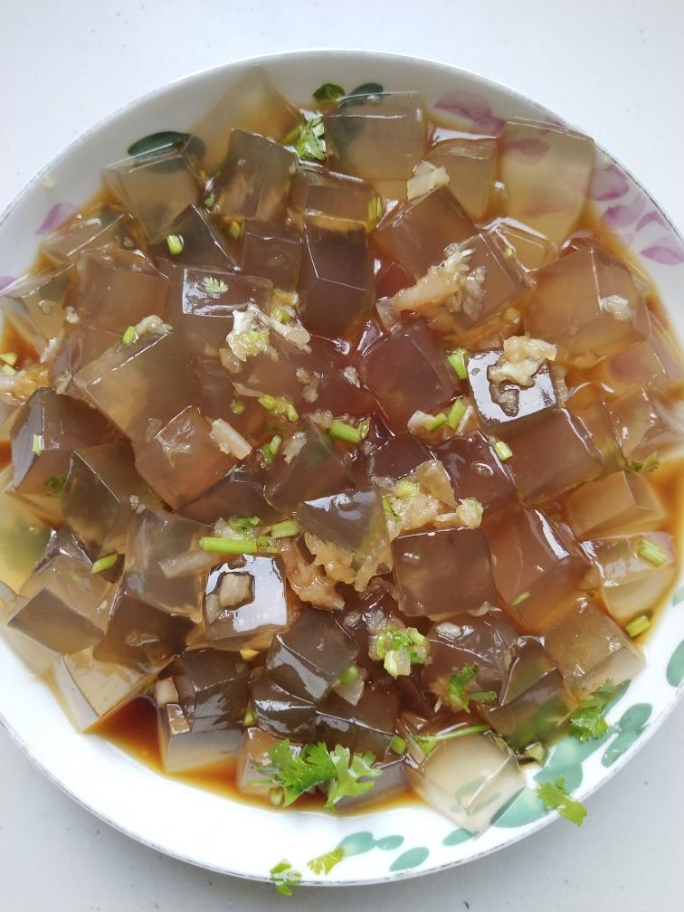 凉拌石花菜凉粉