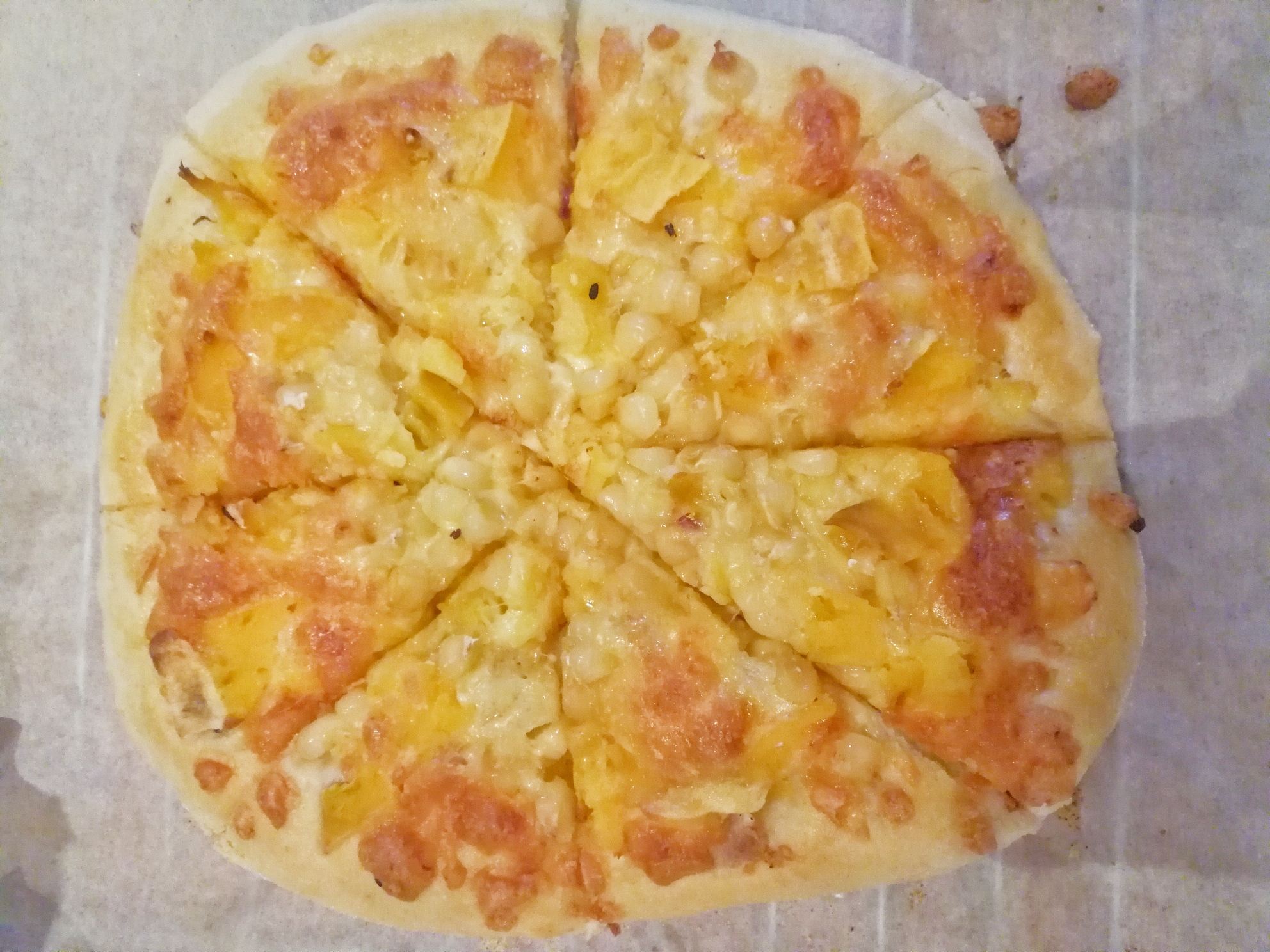 超级香甜的［红薯玉米披萨］的做法 步骤6
