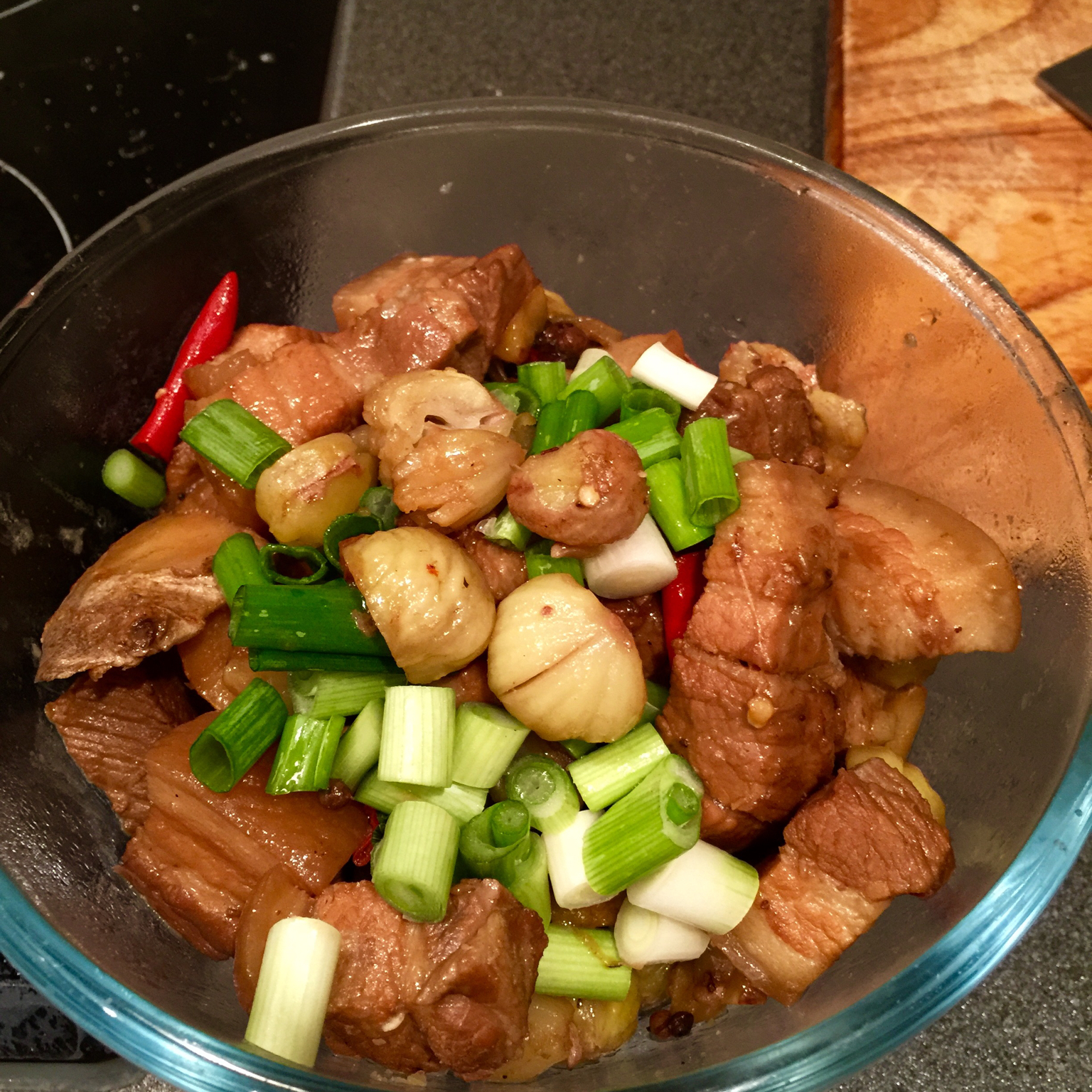 板栗烧肉