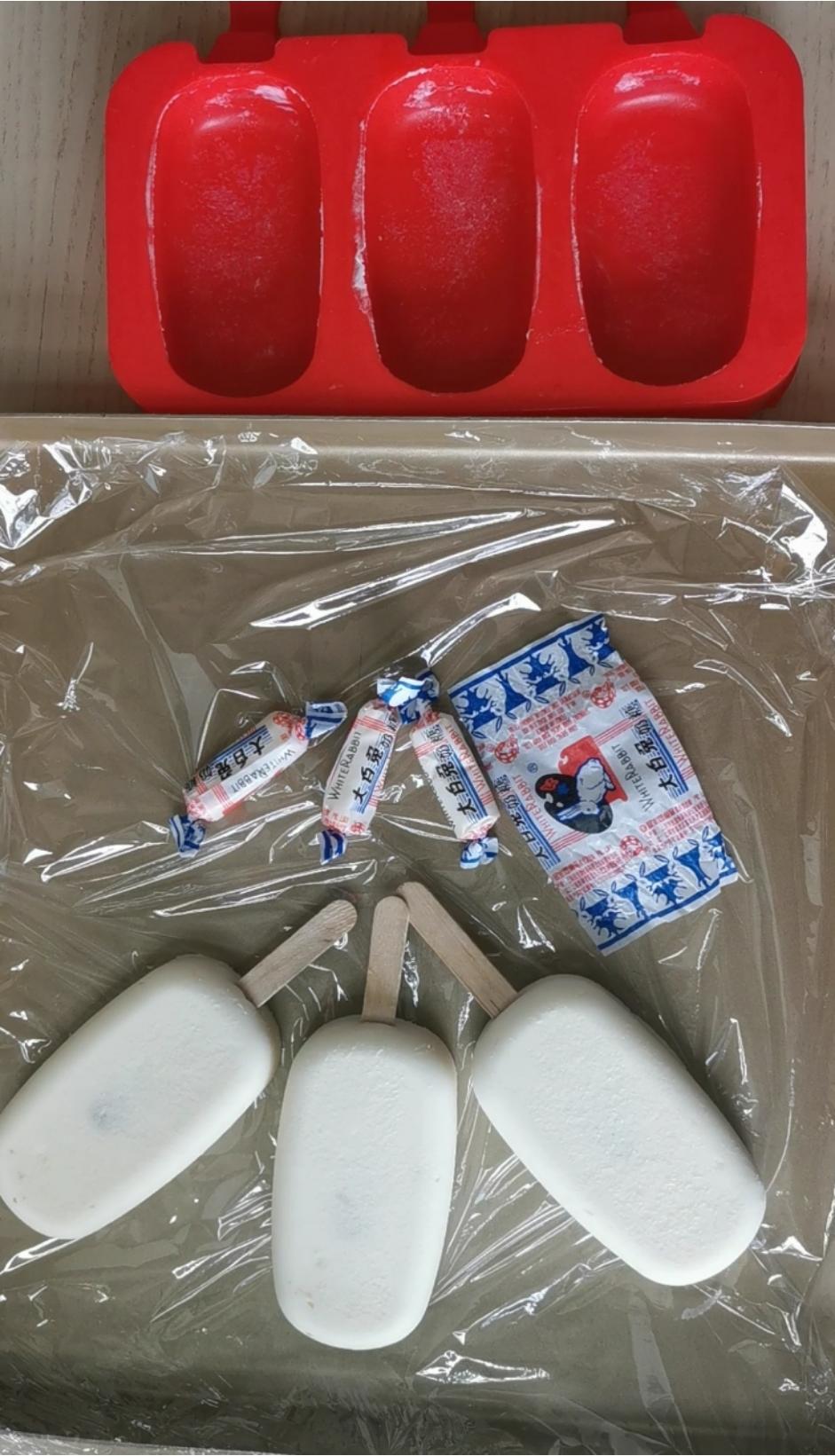 大白兔奶糖冰棒/雪糕