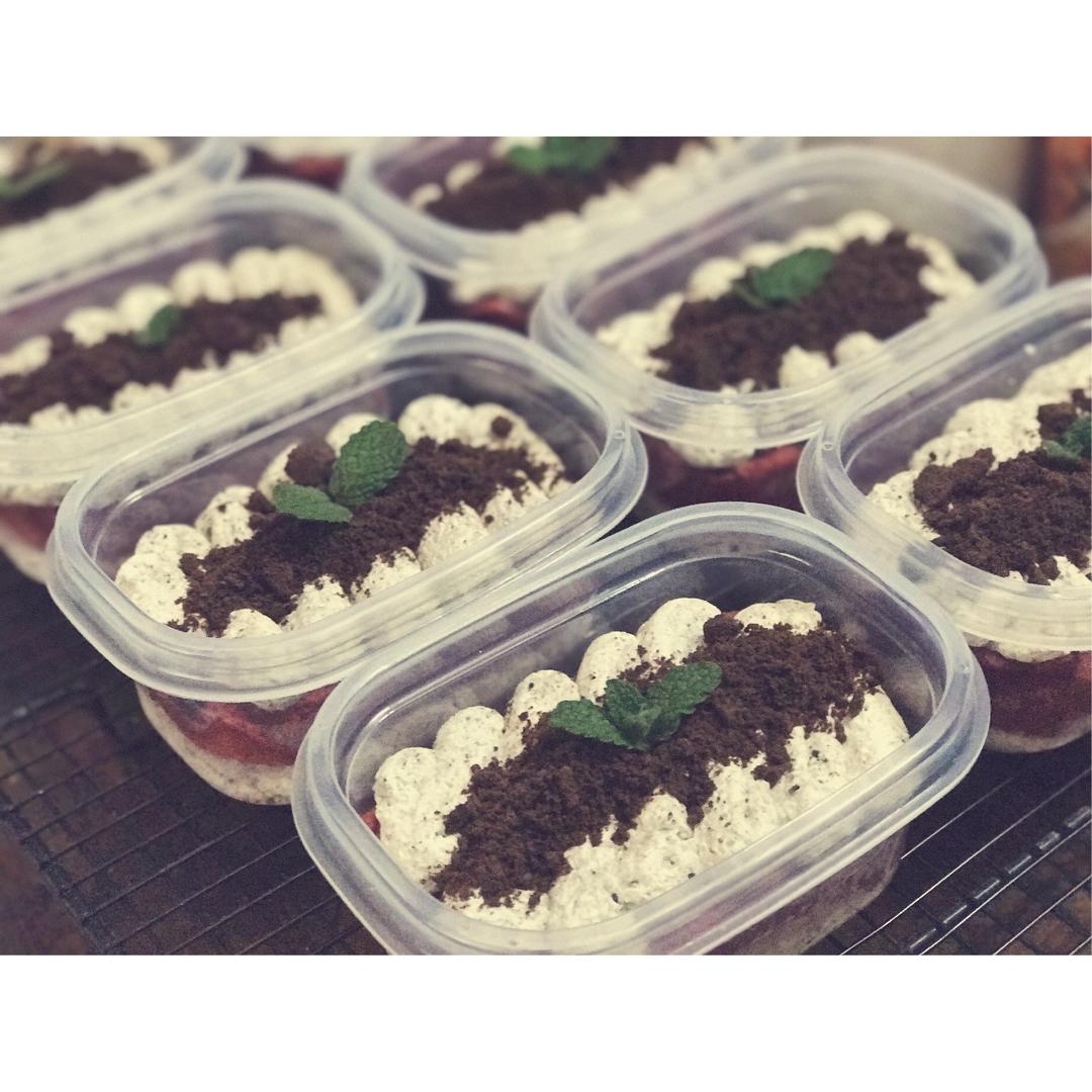 好吃到流泪的奥利奥咸奶油盒子蛋糕