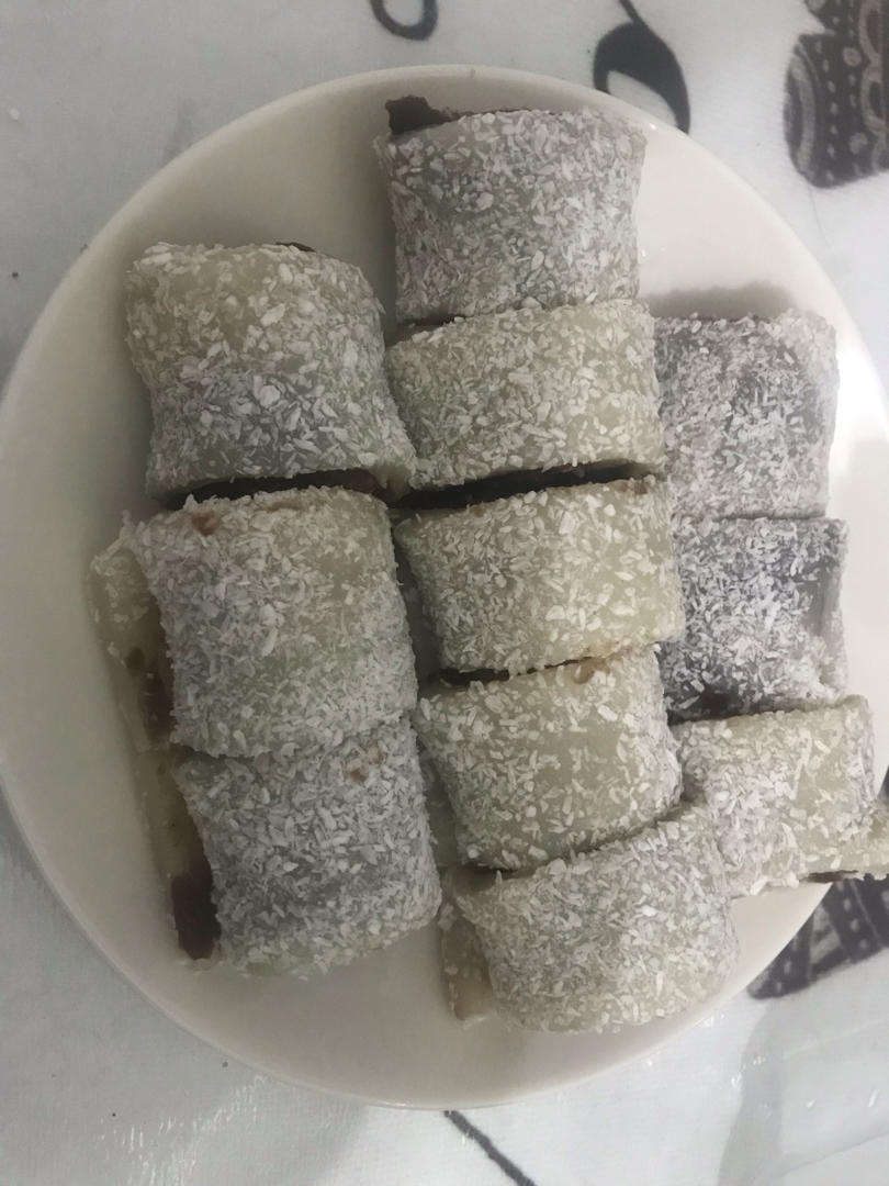 糯米红豆沙卷