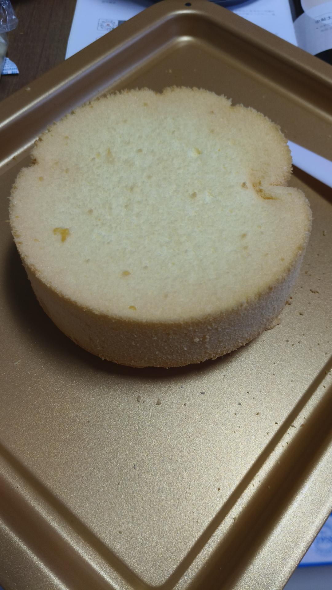 零失败6寸戚风蛋糕（十分钟制作，合适新手宝宝）