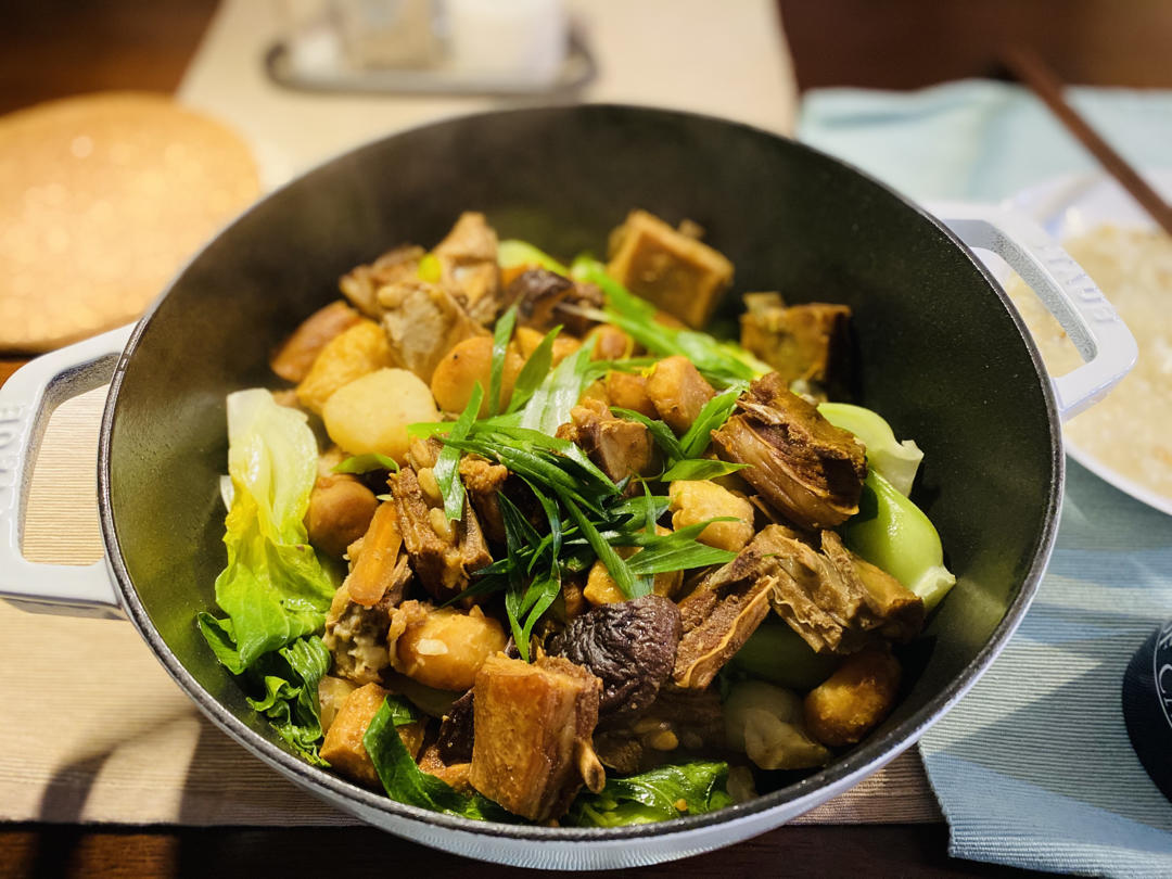 粤食粤滋味——秘制支竹焖羊腩煲