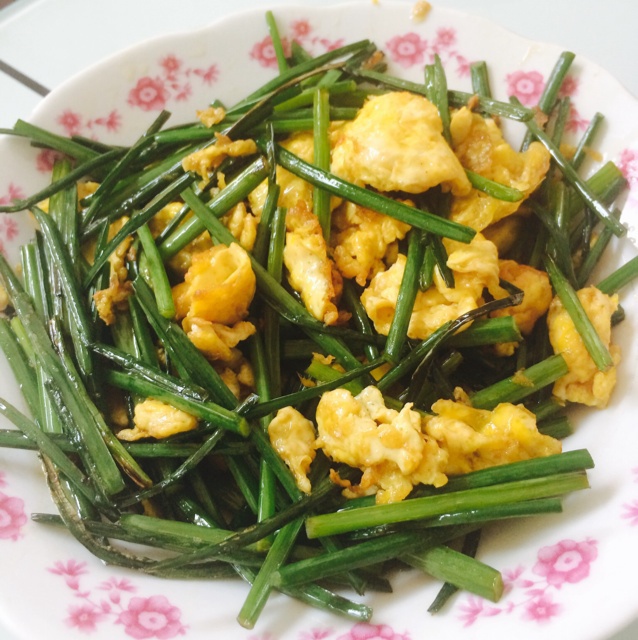 韭菜炒鸡蛋
