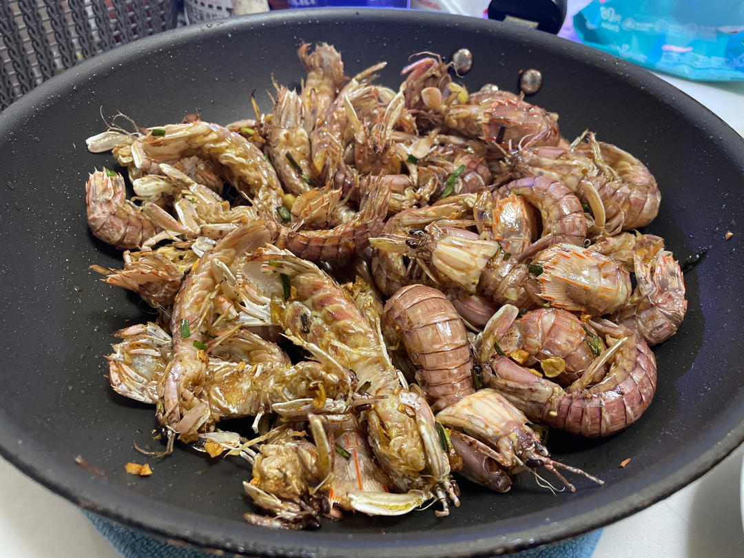 椒盐皮皮虾