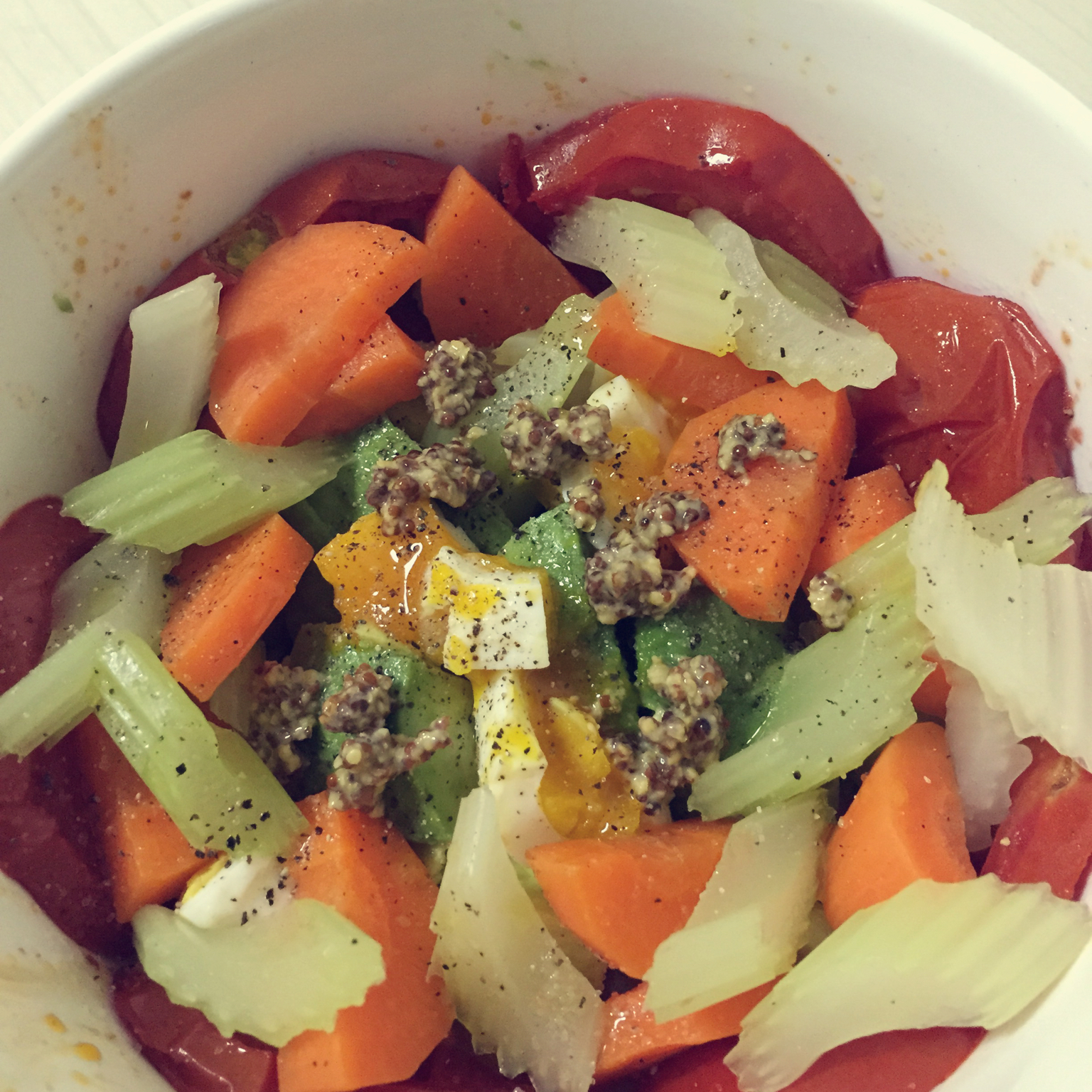 早餐之牛油果鸡蛋沙拉