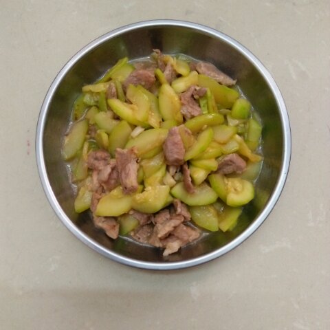 小南瓜炒肉