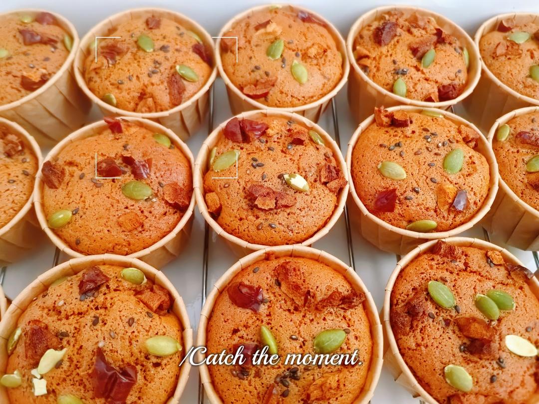 红枣纸杯蛋糕（无油版）