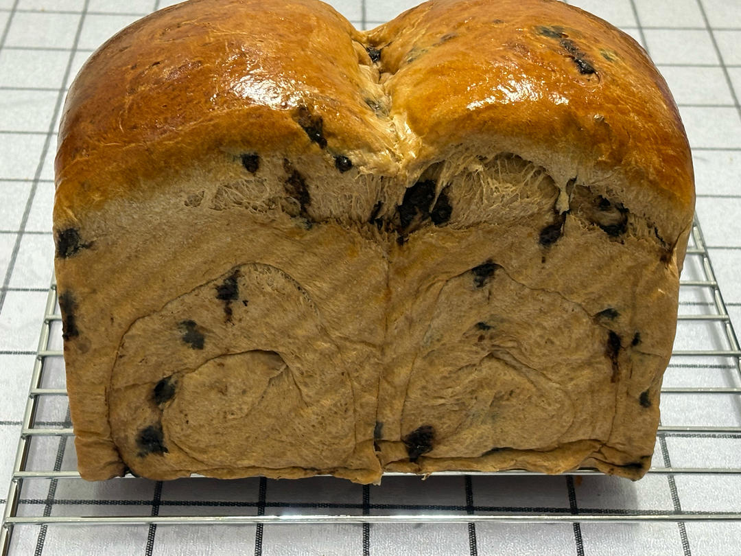 香浓柔软的巧克力吐司