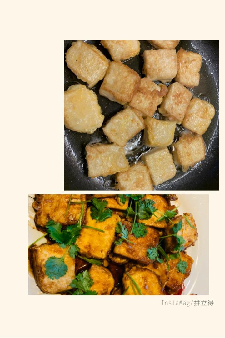 无敌好吃的香煎豆腐