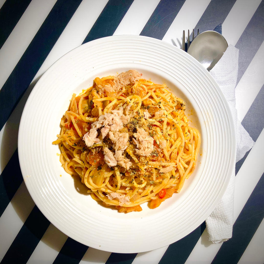 金枪鱼番茄酱意大利面 Spaghetti