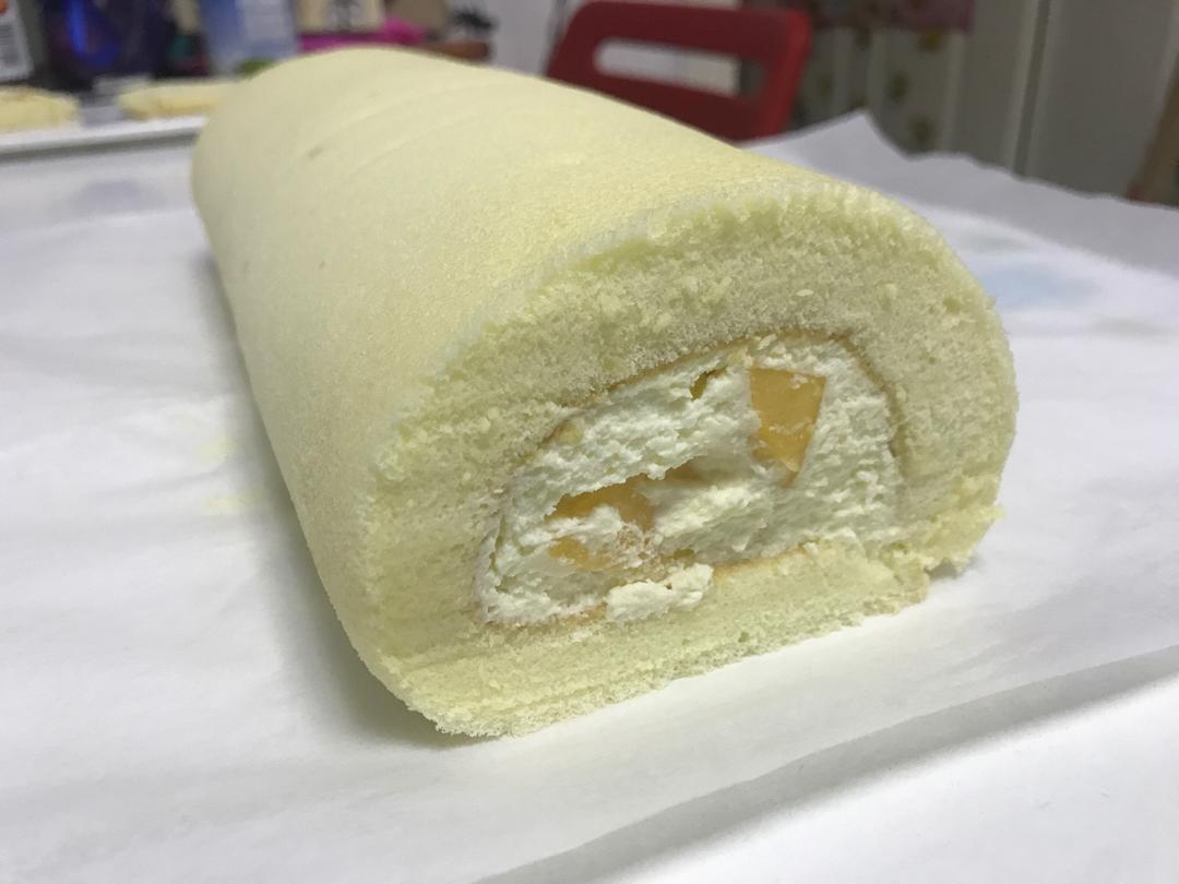 紫薯奶油蛋糕卷