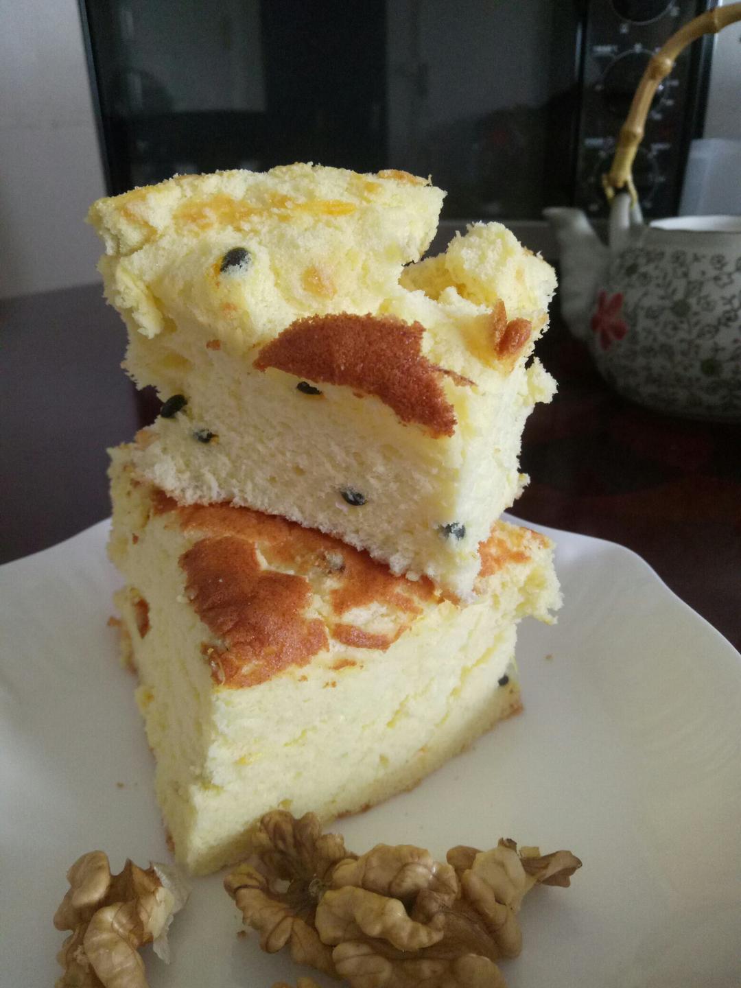 清新百香果蛋糕