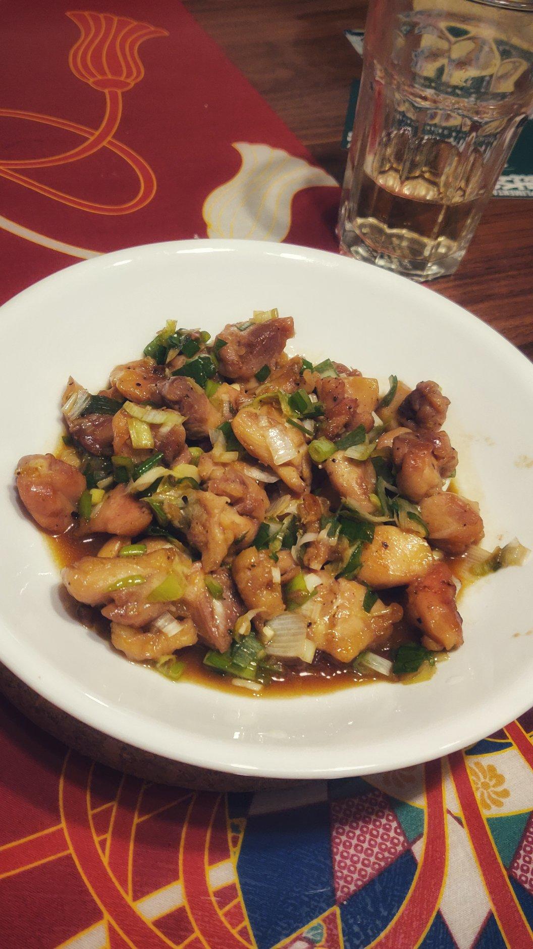 深夜食堂之日式葱烧鸡