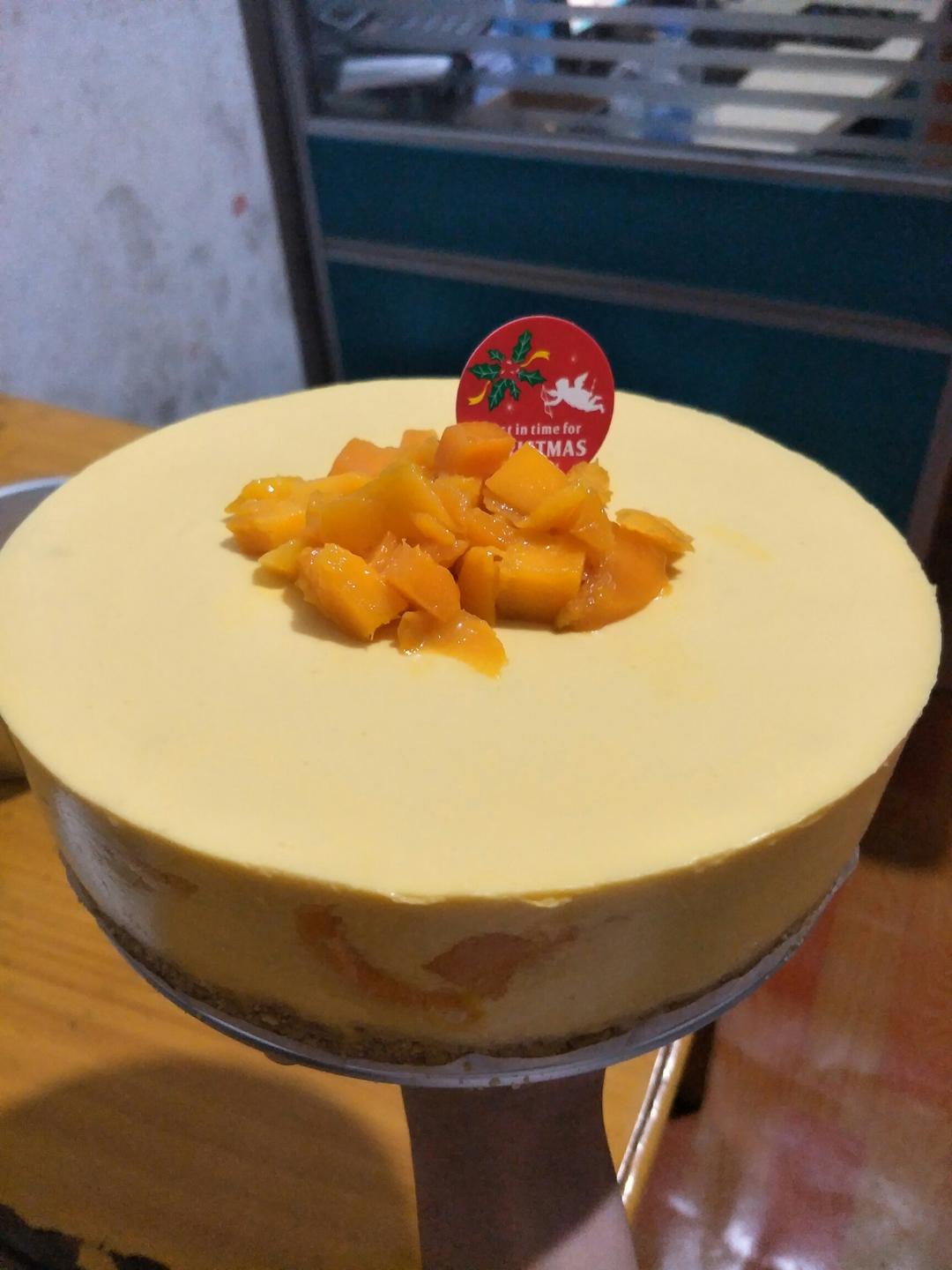 【视频】芒果慕斯（6寸） | 含镜面果胶配方