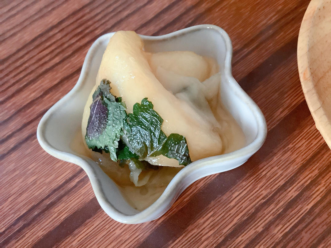 曼食慢语丨紫苏桃子姜